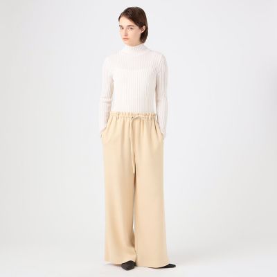 ブロークンバルキーツイル　イージーワイドパンツ
