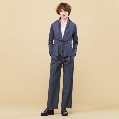 tinoir パウダリーハイウエストパンツ tinoir パウダリーハイウエストパンツ