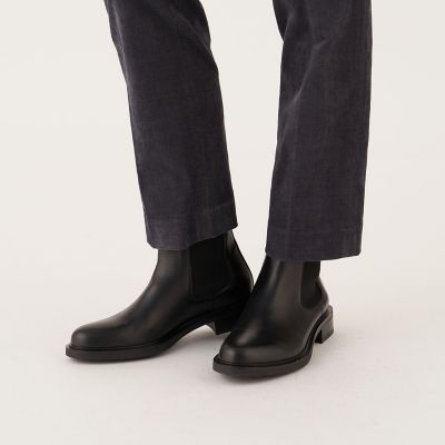 コットンレーヨンベルベット　シガレットパンツ
