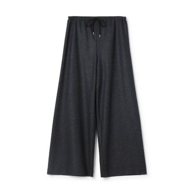 ニットコンビネーション　ドローストリングパンツ