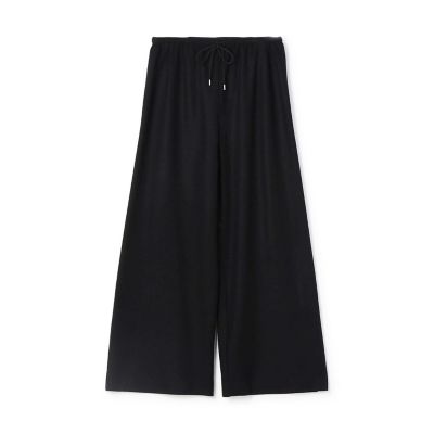 ニットコンビネーション　ドローストリングパンツ