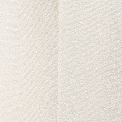サテンジョーゼット　タックワイドパンツ