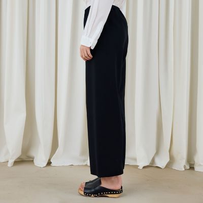 ポリエステルウールバラシャ　リラックスパンツ