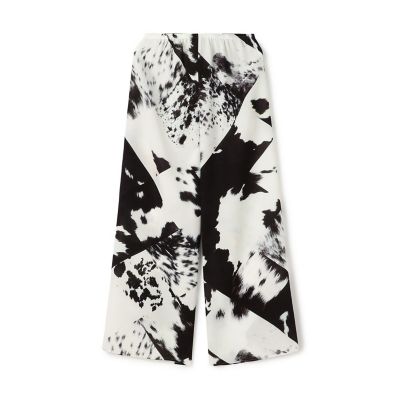 ＜maison TOMORROWLAND＞カウハイドプリント　リラックスパンツ