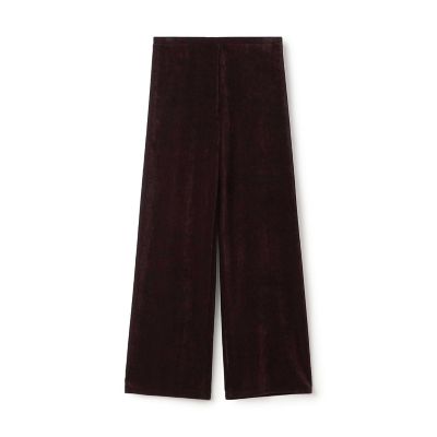【送料無料】maison TOMORROWLAND/メゾン トゥモローランド ブライトベロア ラウンジパンツ 47ブラウン パンツ・ズボン【三越伊勢丹/公式】