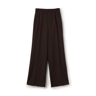 トゥモローランド　コットンリネンカルゼベルテッドパンツ36 コットンリネンカルゼ ベルテッドパンツ | maison TOMORROWLAND