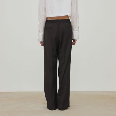 値下げ【美品】plantation メランジWAVE パンツ Plantation（プランテーション）の「メランジクロス/パンツ