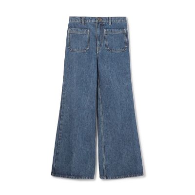 ＜maison TOMORROWLAND＞ハイデンシティーデニム　フレアパンツ