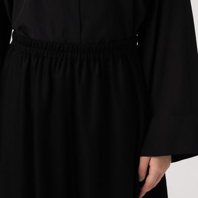 ニットコンビネーション ギャザーフレアスカート | maison