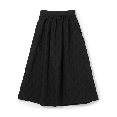 ＜maison TOMORROWLAND＞【予約商品１０月上旬以降順次お届け】アーガイルジャカード　フレアロングスカート