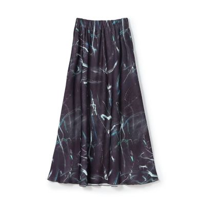 ＜maison TOMORROWLAND＞【送料無料】ネオンプリント　マーメイドスカート