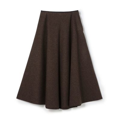 ＜maison TOMORROWLAND＞ミルドウール　サーキュラースカート