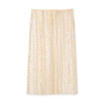 ＜maison TOMORROWLAND＞ＬＵＭＩＮＯＵＳ　ＦＯＬＬＩＥＳ　スパンコールスカート