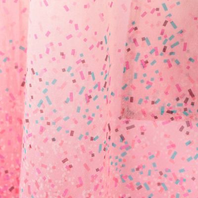 グラデーションチッププリント　ロングシャツワンピース