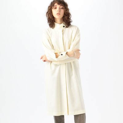 ウールフランネル ハイネックワンピース | maison TOMORROWLAND/メゾン