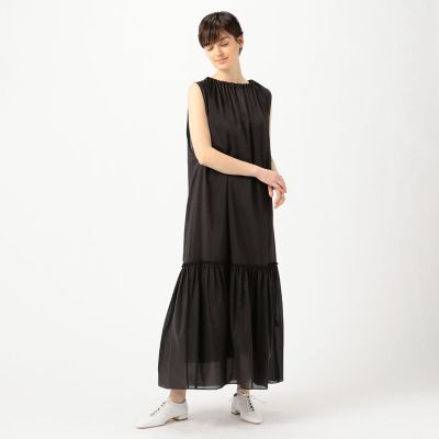 ブラミンク　コットンシルクワンピース BLAMINK(ブラミンク)のコットンシルクショートスリーブ