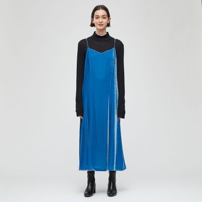 レーヨンキュプラベルベット キャミソールワンピース | maison