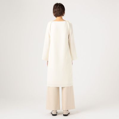 ライトダブルクロス　パフスリーブワンピース