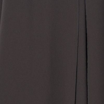 ジャージーライクジョーゼット　ロングジレ付きオールインワン
