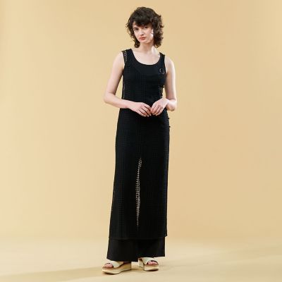 ケミカルレース アシンメトリーキャミソールワンピース | maison