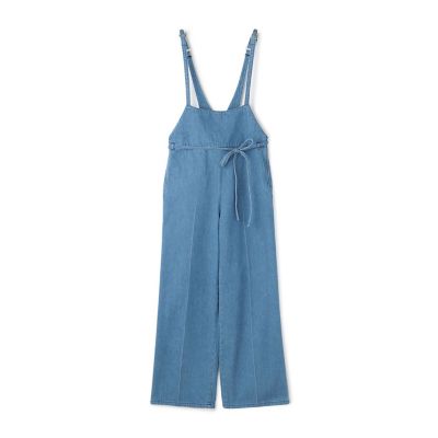 ＜maison TOMORROWLAND＞フレッシュブルーデニム　サロペット