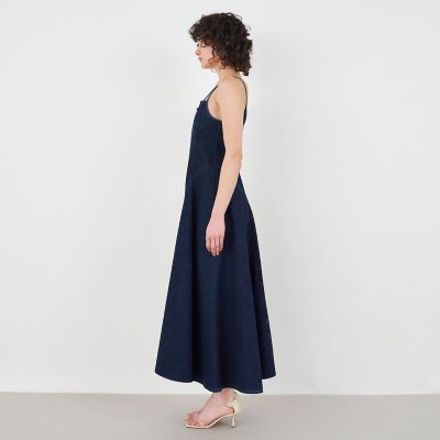 美品❁おこめデニムの908ブルゾン(ワンウォッシュ) 2 バイオウォッシュデニム サーキュラーキャミワンピース | maison