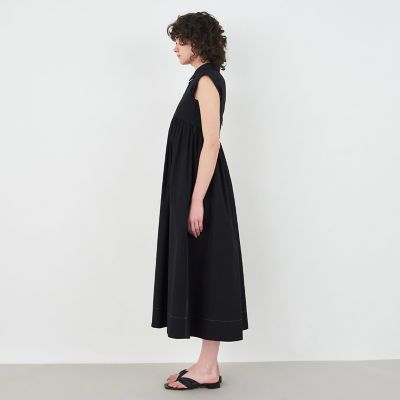 コットンタイプライター レイヤードワンピース | maison TOMORROWLAND