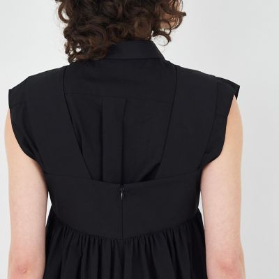 コットンタイプライター レイヤードワンピース | maison TOMORROWLAND