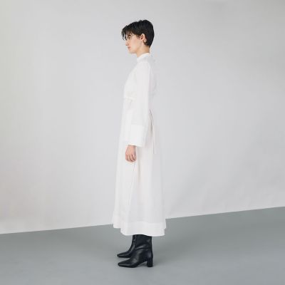 【タイムセール：６月３０日（月）午前９時３０分迄】コットンタイプライター　レイヤードワンピース