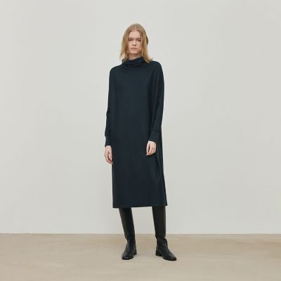 ニットコンビネーション ハイネックワンピース | maison TOMORROWLAND