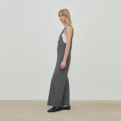 ＜LOEFF＞ポリエステル ツイル サロペット LOEFF（ロエフ）の「＜LOEFF＞ポリエステル ツイル サロペット
