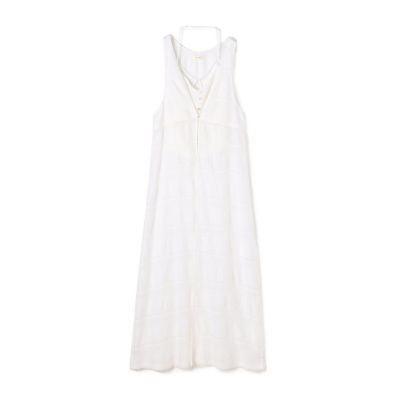 ＜maison TOMORROWLAND＞ブリックジャカード　インナーキャミ付きマキシワンピース