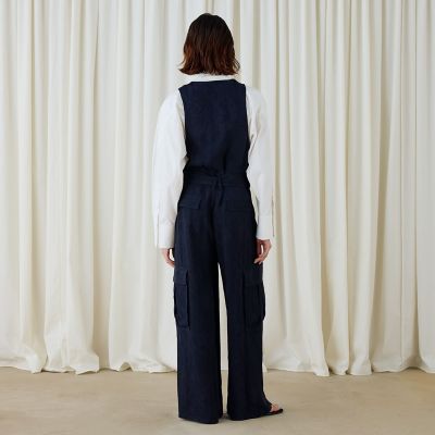 オーナメントジャカード　サロペット