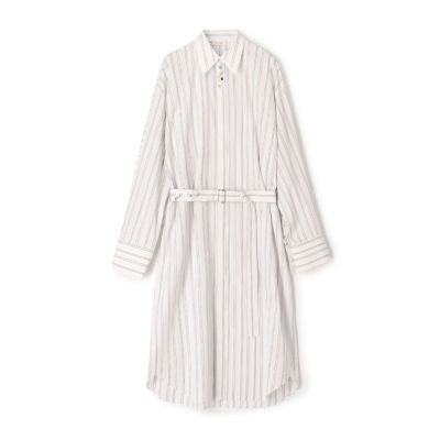 maison TOMORROWLAND/メゾン トゥモローランド コンパクトプレーンコットン　シャツワンピース