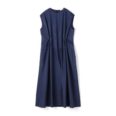 ＜maison TOMORROWLAND＞【予約商品６月上旬以降順次お届け】コットンシルクタイプライター　ギャザードレス