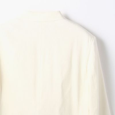 ライトリネンストレッチ　オーバーサイズドジャケット