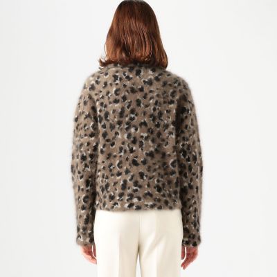 レオパードファー ジップアップブルゾン | maison TOMORROWLAND/メゾン