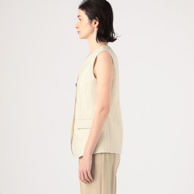 ウールキャンバス　ジレ