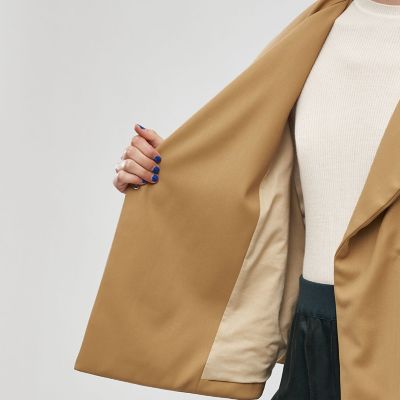 ハイツイストギャバジン ペディットケープ | maison TOMORROWLAND