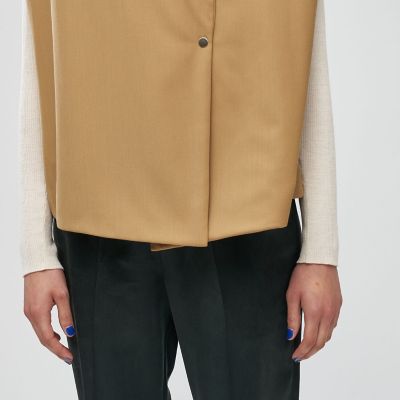 B*i様 DES PRESデプレ ハイツイストギャバジン ペディットケープベスト DES PRES｜デプレ ハイツイストギャバジン ペディットケープ - メルカリ