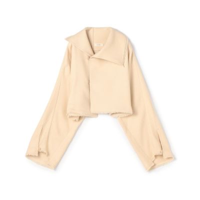 ブロークンバルキーツイル　クロップトジャケット