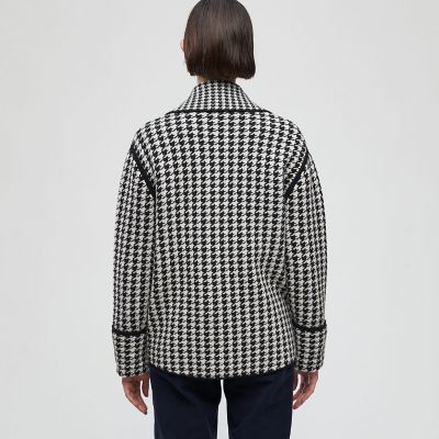 ダブルフェイスジャカード　ダブルブレストジャケット