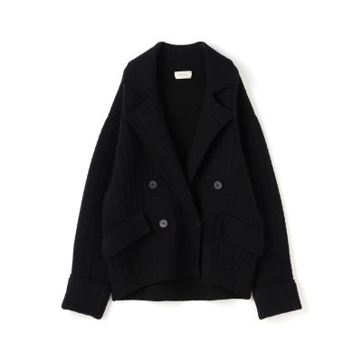 ダブルフェイスジャカード　ダブルブレストジャケット