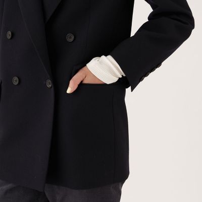 ハードウールオックス ダブルブレストジャケット | maison