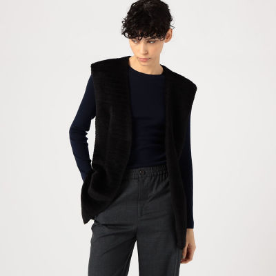 cyclas シクラス 定価20万　ケープ　アルパカ　ウール　トップス　Vネック アルパカウールシャギー Vネックジレ | maison TOMORROWLAND/メゾン