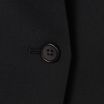 ポリエステルウールバラシャ　カラーレスジャケット