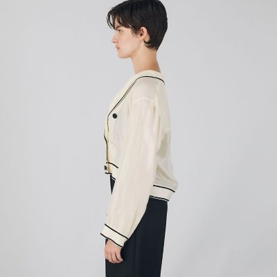 シルクワッシャー　ダブルブレストジャケット