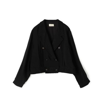 ＜maison TOMORROWLAND＞ドットジャカード　ショートブルゾン