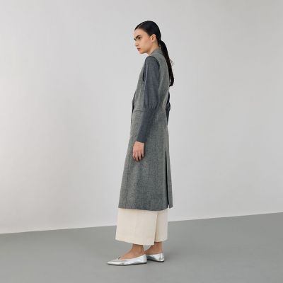 ライトダブルフェイスシャギー　フレンチジレ