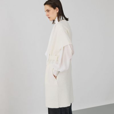 パイルステッチ ベルテッドジレ | maison TOMORROWLAND/メゾン